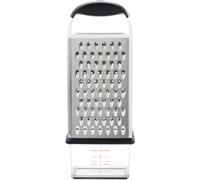 Rallador GOOD GRIPS 28 cm, negro, acero inoxidable, OXO