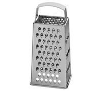 Rallador manual de verduras de acero inoxidable, rallador de queso, rallador de cítricos multiusos, rallador de verduras, rallador de zanahorias Silver