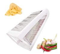 Ralladores para cocina,De Doble Cara Y Acero Inoxidable Alimenticio | Triturador y cortador de verduras con depósito | Para Jengibre, Ajo, Chocolate, Frutos Secos, el Hogar, Restaurante, Camping y Coc
