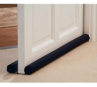 Ram® Burlete negro para puerta, tira aislante de doble cara, sello de puerta, 90 cm de largo