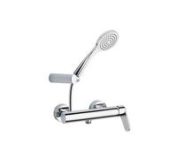 Ramon Soler Conjunto Grifo Ducha Monomando Cromado con Sistema S2 de Ahorro de Agua con Accesorios Serie Alexia