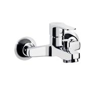 Ramon Soler Grifo de Baño-Ducha Monomando Cromado con Sistema S2 de Ahorro de Agua Serie Titanium