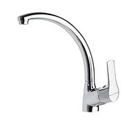 Ramon Soler Grifo cocina Titanium – Monomando, caño alto 360º, S2 ahorro de agua, cromado