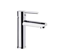 Ramon Soler Grifo de Lavabo Monomando Cromado con Sistema S2 de Ahorro de Agua con Válvula Automática Serie Drako