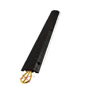 Rampa de Protección de Cable Correa de desaceleración Velocidad con Ranura for Cables, Placa Protectora línea PVC y Caucho, protección(3pcs Color 8)