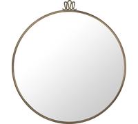 Randaccio Espejo de Pared Redondo Ø70 cm Latón Antiguo