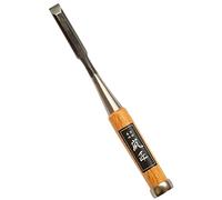 RANSHOU Cincel japonés de 12 mm, cincel de mortaja Oire Nomi, cincel de madera de calidad para carpintería, mango de roble rojo japonés, fabricado en Japón