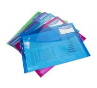 Rapesco 0700 ECO Carpeta Sobre Portafolios, Bolsillo para Tarjetas, A4, 5