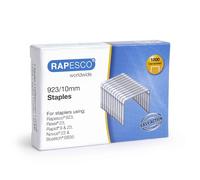 Rapesco Grapas 1237 Tipo 923/10 mm Galvanizadas profesionales – Paquete de 1000
