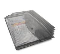 Rapesco 1259 ECO Carpeta Sobre Portafolios con Diseño de Camuflaje, Material Reciclado, A4+, Gris, Paquete de 5
