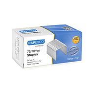 Rapesco Grapas 1260, galvanizadas profesionales Tipo 73/10 mm, paquete de 2000