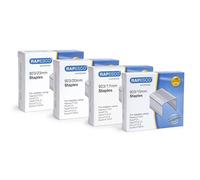 Rapesco 1318 Grapas Galvanizadas 923, Tipo 23, Profesionales de 15, 17, 20 y 23 mm, Caja con 4000