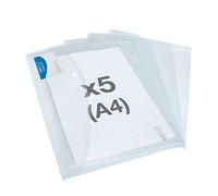 Rapesco 1629 ECO Carpeta Sobre Portafolios, Bolsillo para Tarjetas, A4, 5