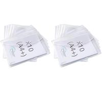 Rapesco 1816 ECO Carpeta Sobre Portafolios con Broche, A4+, 10 Unidades (Paquete de 2)
