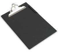 Rapesco CD1000B2 Portapapeles con Pinza/Clip de Alta Resistencia, A4+, Negro (Paquete de 5)