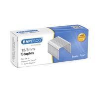 Rapesco S13080Z3 Grapas Galvanizadas Tipo 13/8 mm, Caja de 5000 | para Grapadora de Pared