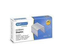 Rapesco Grapas S24602Z3 Tipo 24/6 mm (No.16) galvanizadas – Paquete de 5000
