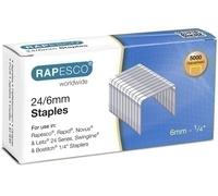 Rapesco s24602z3 paquete de grapas 5000 grapas
