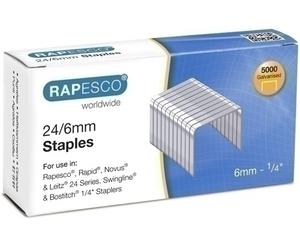 Rapesco s24602z3 paquete de grapas 5000 grapas