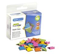 Rapesco Supaclip 40 Clips de recambio de colores surtidos | 150 unidades