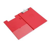 Rapesco VFDCB0R3 Carpeta Portapapeles con Tapa, A4+, Rojo