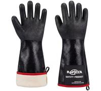 RAPICCA Guantes Barbacoa de Neopreno Resistentes al Calor, 14 Pulgadas XL