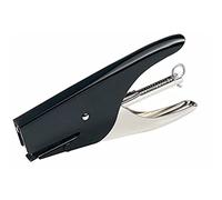 Rapid 10538731 S51 - Grapadora de mano metálica, con capacidad para 12 hojas, niquelada, color negro