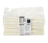 Rapid 2,5 Kg Barras de Cola PRO-B Ø12x295 mm Blanco, para Sellado Cables
