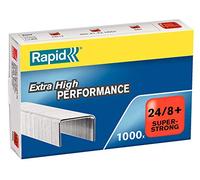 Rapid Grapas 24/8+ Super Strong galvanizadas 1000 unidades (24858500)