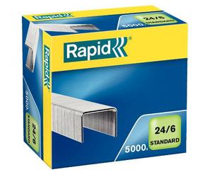 Rapid 24859800 grapa paquete de grapas 5000 grapas