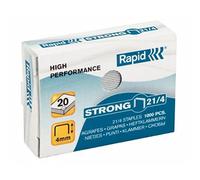 Rapid – Grapas fuertes 21/4 galvanizadas – 1000 unidades