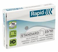 Rapid Grapas 24869300 23/10 mm Standard galvanizadas – Caja 1000