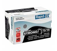 Rapid Grapas 24890400 73/10 mm Super Strong galvanizadas Caja 5000