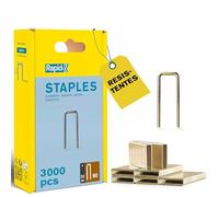 RAPID 5000123 - Grapa estrecha 90/20 3M PP en caja con orificio para colgar