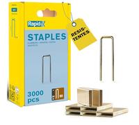 RAPID 5000125 - Grapa estrecha 90/30 3M PP en caja con orificio para colgar