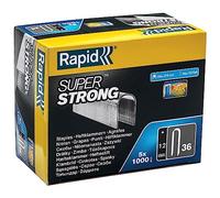 Rapid 5x1000 Grapas n.36/12 Super Strong para Cables