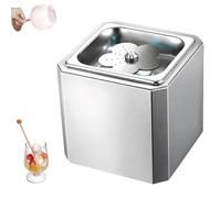 Rapid Cup Chiller - Espumador de vidrio de CO2 con luz LED para cerveza, vino, bebidas mixtas, enfriador de bebidas de enfriamiento rápido para bares, hogar