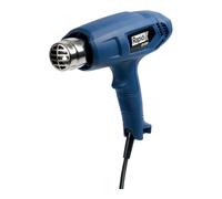 Rapid Decapador R1600 Pistola de Aire Caliente 1600W con 2 Temperaturas (400°C y 550°C), 300 L/min, Protección Sobrecarga, Ideal Descongelar, Encerar, Despegar Adhesivos, Bricolaje