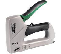 Rapid Grapadora Dual Profesional PRO ALU840 para Grapas No. 140 y Clavos No. 8, Grapadora Manual con Regulador de Esfuerzo de 2 Posiciones, Empuñadura Ergonómica y Mecanismo de Acero (22876001)