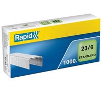 Rapid Grapas 23-6 mm, estándar 10 x 1000 unidades, 24869100
