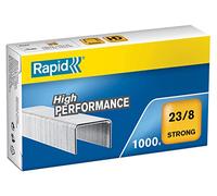 Rapid Grapas 23/8 mm, resistentes, 5 x 1000 unidades, 24869800