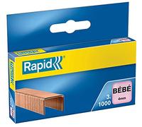 Rapid grapas bebé, longitud 4 mm, 3000 grapas, grapa jusqu 'à 15 hojas, inalámbrico Robuste hubbsi, 11974688