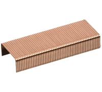 Rapid Jaky 11720002 - Grapas de cobre de 6 mm, para engrapar hasta 20 hojas, uso con grapadoras y alicates de grapado, alambre de cobre, caja de 1000 unidades