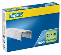 Rapid - lote de 5 cajas de 1000 grapas galvanizadas estándar 23/10