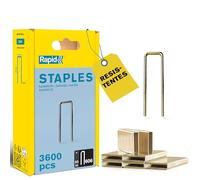 Rapid Grapas nº 606 30 mm Galvanizadas Corona estrecha Recubrimiento de resina 3600 uds