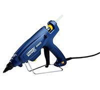 Rapid Pistola de Cola EG340de 11-12mm, Pistola de Cola para Instalaciones, 1400 g/hr, 120°-220 °C Temperatura Regulable, Boquilla Intercambiable, Cable de 2.5m (5000639)