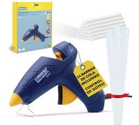 Rapid Pistola per Colla Calda EG212 con 24 Stick da 12mm, per Fai da Te