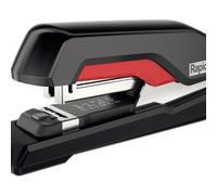Rapid s27 grapadora de sobremesa compacta - hasta 30 hojas - para grapas 24/6, 26/6 - color negro/rojo
