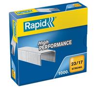Rapid strong caja de 1000 grapas 23/17 - de 110 a 140 hojas - alambre