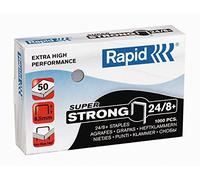 Rapid Grapas 24/8+ Super Strong galvanizadas 1000 unidades (24858500)